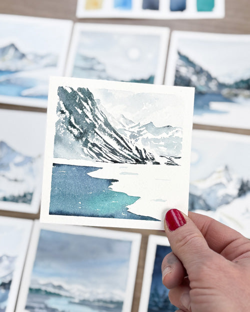 Mini montagne hiver #01