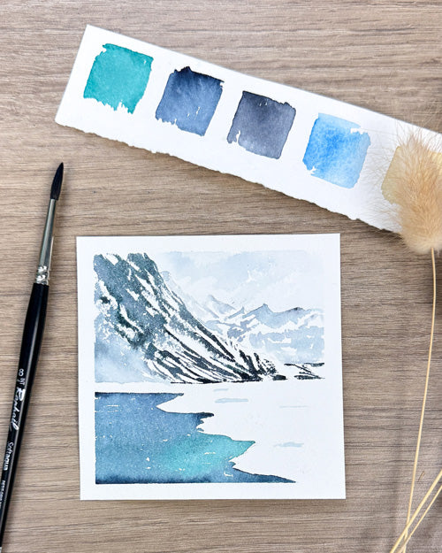 Mini montagne hiver #01
