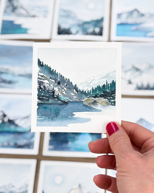Mini montagne hiver #10