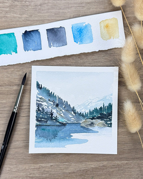 Mini montagne hiver #10