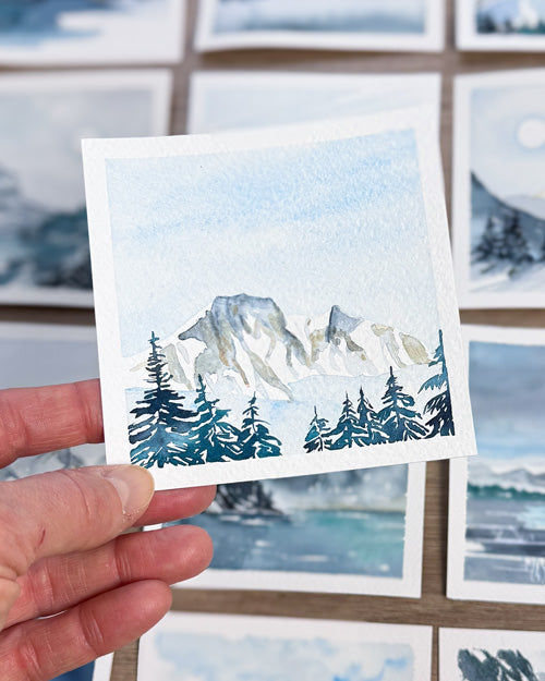 Mini montagne hiver #11