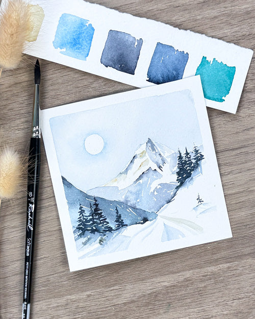 Mini montagne hiver #03