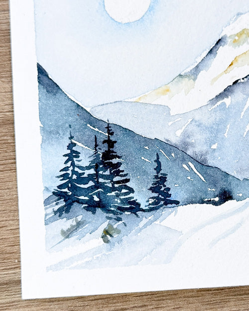 Mini montagne hiver #03