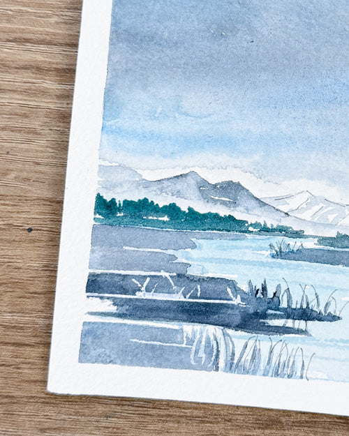 Mini montagne hiver #04