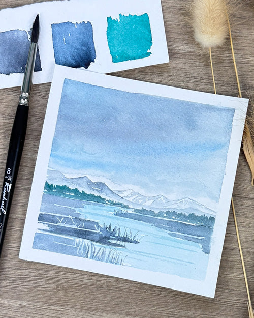 Mini montagne hiver #04