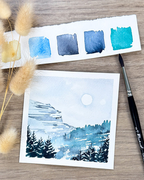 Mini montagne hiver #07
