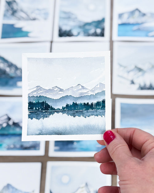 Mini montagne hiver #09